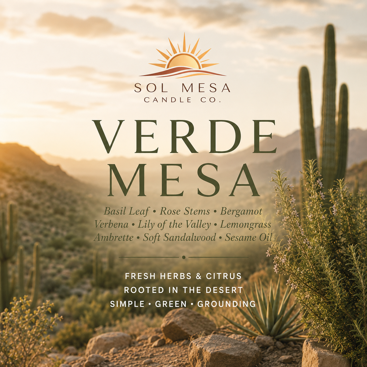 VERDE MESA CANDLE