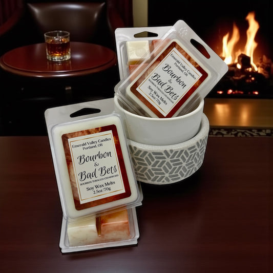 BOURBON & BAD BETS WAX MELTS
